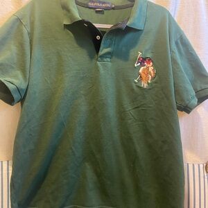 U.S. Polo Assn. Dark Green Polo Shirt for Men